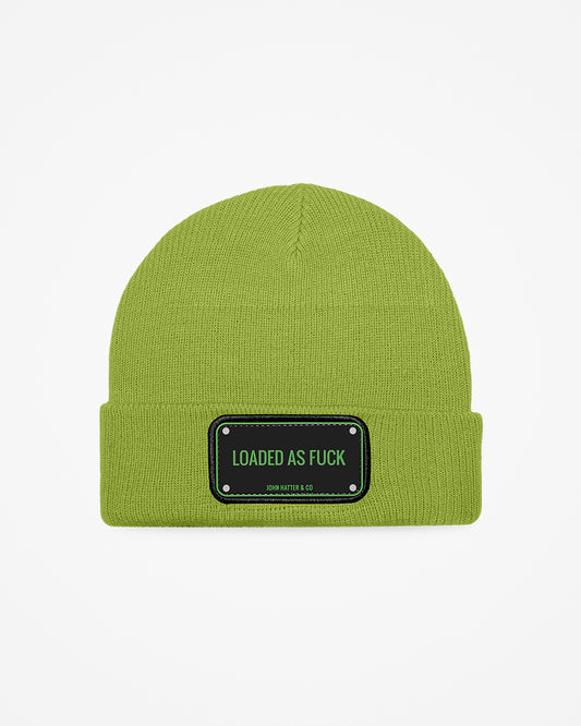 Loaded As Fuck - Rubber Beanie