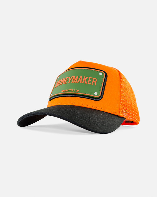 MONEY MAKER ORANGE - RUBBER CAP