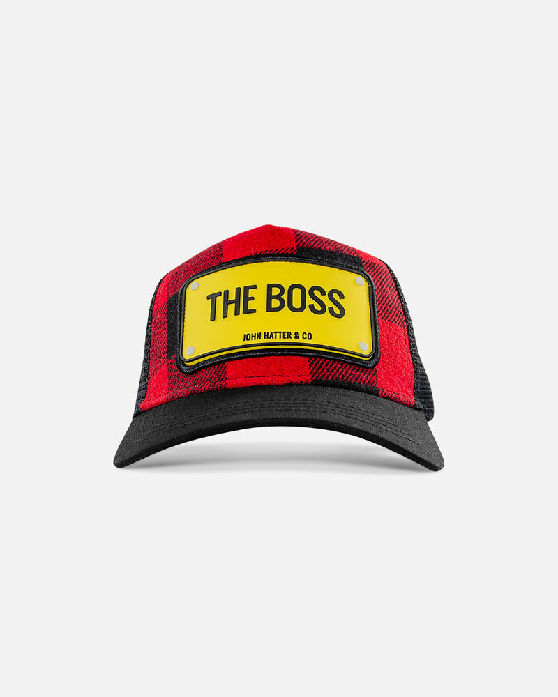 THE BOSS - FLANNEL RUBBER CAP